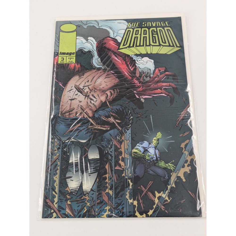 Image Comics The Savage Dragon #3 August 1993 Vintage Erik Larsen Comic Book